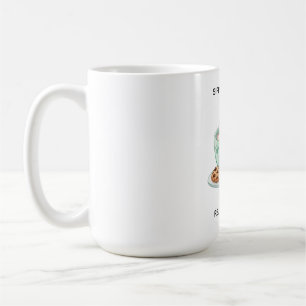Retro Colorful Cat Custom Name Reading Coffee Mug