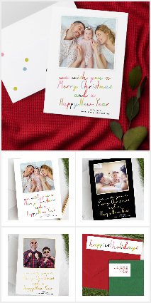 Retro Colorful Christmas Holiday Collection