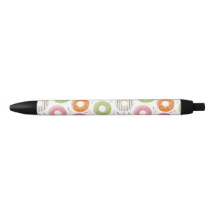 Retro Colorful Donuts Pattern Minimalist Fun Party Pen