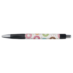 Retro Colorful Donuts Pattern Minimalist Fun Party Pen