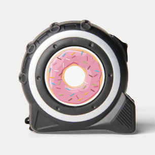 Retro Colorful Donuts Pattern Minimalist Fun Party Tape Measure
