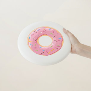Retro Colorful Donuts Pattern Minimalist Fun Party Wham-O Frisbee