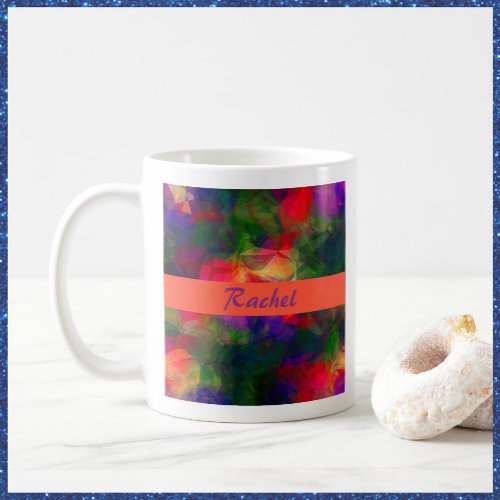 Retro Colorful Hippie Coffee Mug