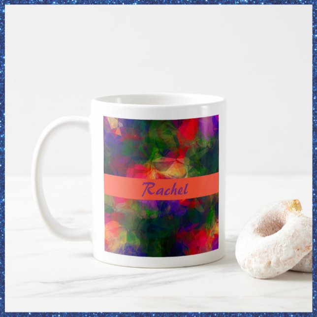 Retro Colorful Hippie Coffee Mug (Creator Uploaded)