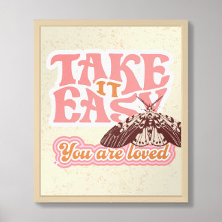 Retro Colorful Inspirational Wall Art