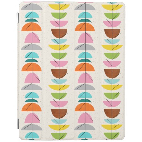 Retro Colorful Nests iPad Smart Cover