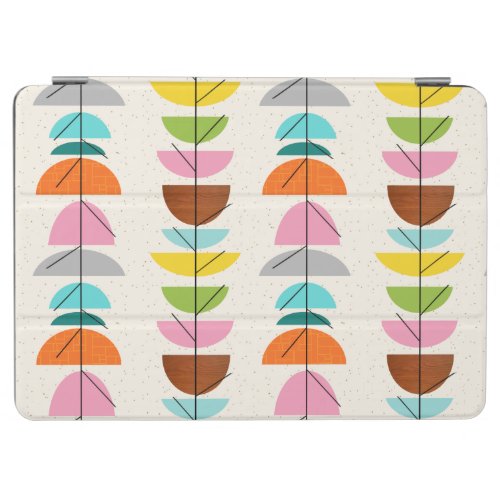 Retro Colorful Nests iPad Smart Cover