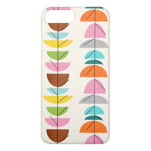 Retro Colorful Nests iPhone 7 Case