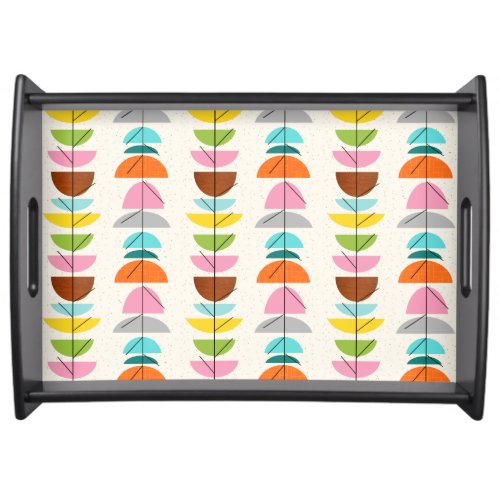 Retro Colorful Nests Serving Tray