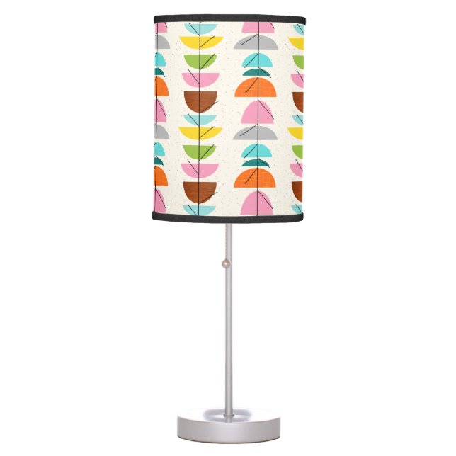 Retro Colorful Nests Table Lamp (Front)
