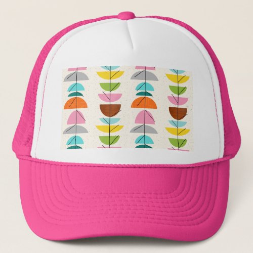 Retro Colorful Nests Trucker Hat