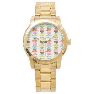 Retro Colorful Nests Watch