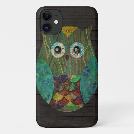 Retro Colorful Owl Case-mate Iphone Case