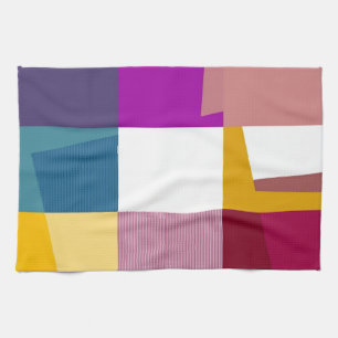Retro Colorful Pop Art Kitchen Towel