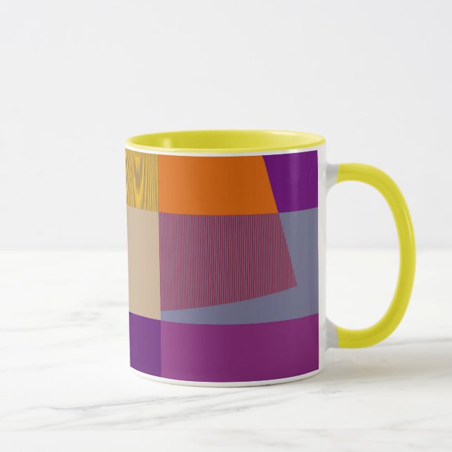 Retro Colorful Pop Art Mug (Right)