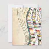 Retro Colorful Wavy Piano (Front)