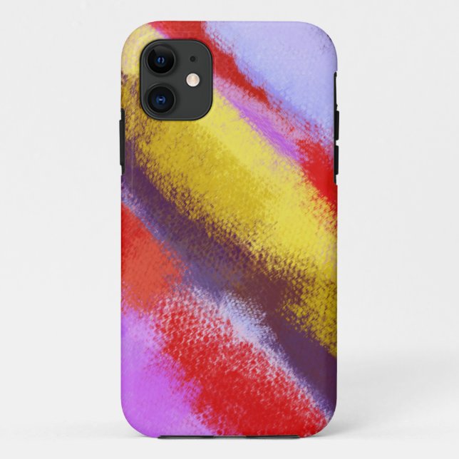 Retro Colors Abstract Art 29 Case-Mate iPhone Case (Back)