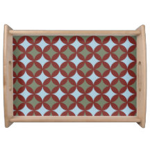 Retro Colors Mid Century Modern Circles