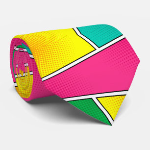 Retro Comic  Neck Tie