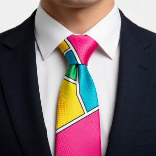 Retro Comic  Neck Tie