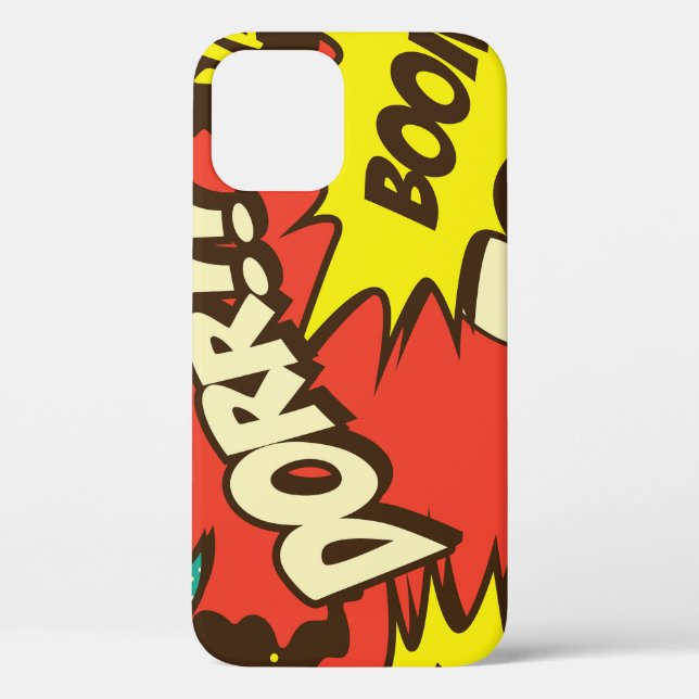 Retro Comic Shout: Seamless Pattern. Case-Mate iPhone Case (Back)