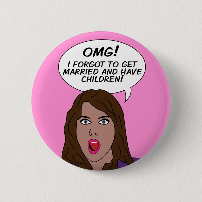 RETRO COMICS BUTTON (Front)