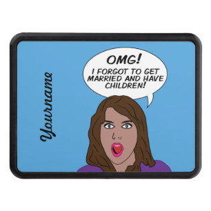 RETRO COMICS custom hitch cover