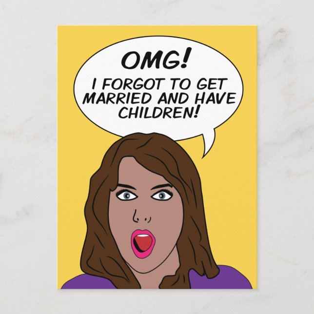 RETRO COMICS POSTCARD (Front)