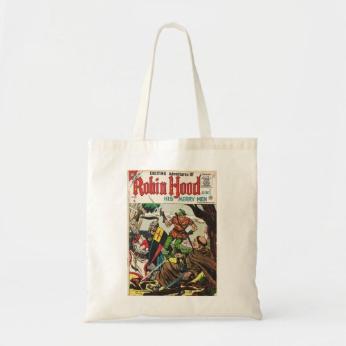 Retro Comics Robin Hood Tote Bag