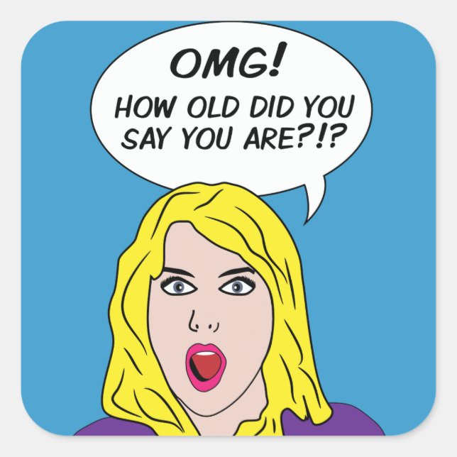 RETRO COMICS stickers (Front)