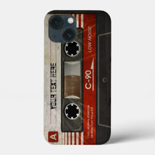 Retro Compact Audio Cassette DJ Best Gifts iPhone 13 Mini Case