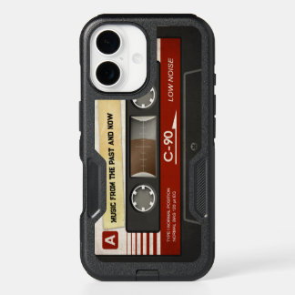 Retro Compact Audio Cassette | DJ Best Gifts iPhone 16 Case