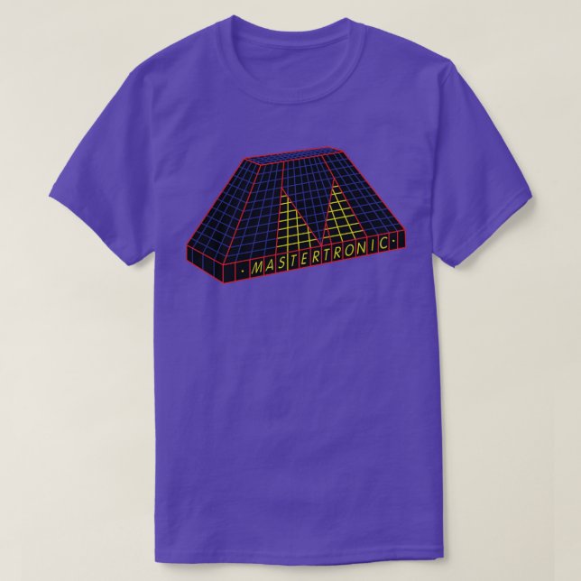 Retro Computer Games Mastertronic T-Shirt (Design Front)