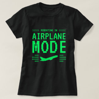 Retro Computer Style Airplane Mode T-Shirt