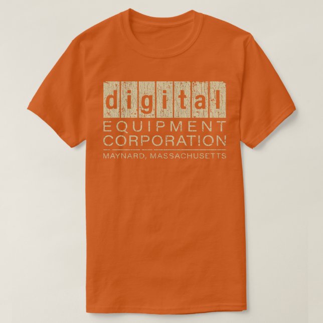 Retro Computing Digital Equipment Corporation 1957 T-Shirt (Design Front)