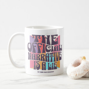 Retro Conspiracy Theory Coffee Mug