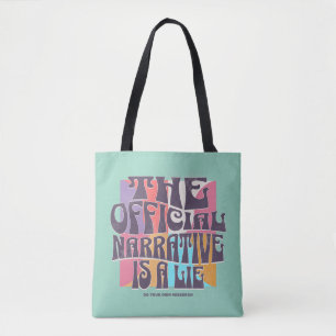 Retro Conspiracy Theory Tote Bag