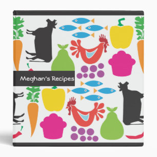 Retro Cookbook - Recipe Binder