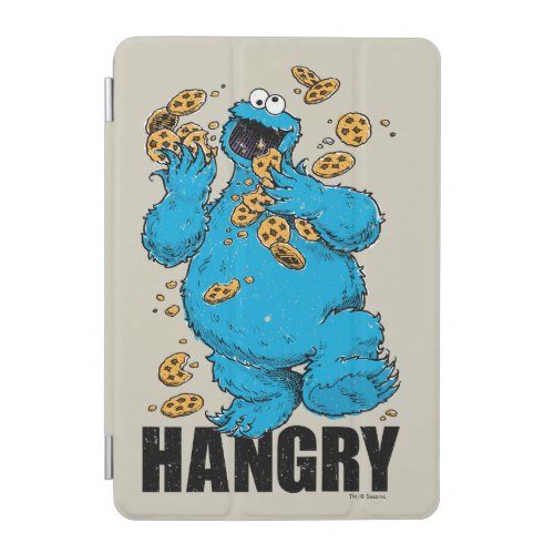 Retro Cookie Monster  Hangry iPad Mini Cover