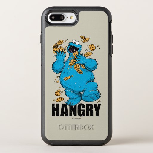 Retro Cookie Monster | Hangry OtterBox Symmetry iPhone 8 Plus/7 Plus Case