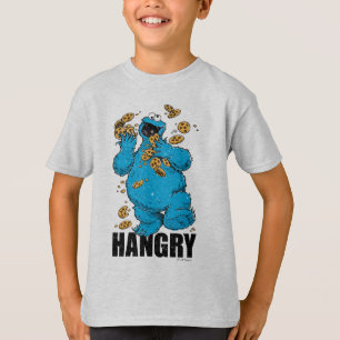 Retro Cookie Monster Hangry T-Shirt