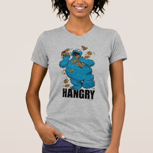 Retro Cookie Monster  Hangry T_Shirt