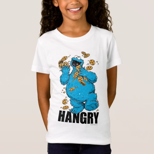 Retro Cookie Monster  Hangry T_Shirt