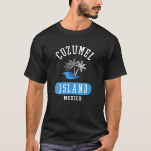 Retro Cool Cozumel Original Mexico Beaches Novelty T-Shirt