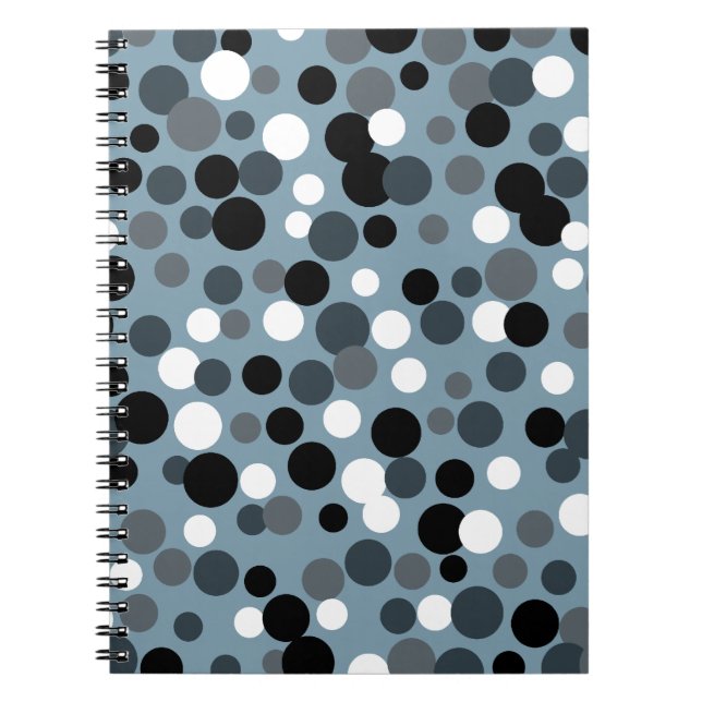 Retro Cool Gray Notebook Gift (Front)