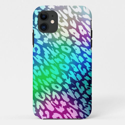 Retro Cool Leopard Print iPhone 11 Case