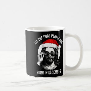 Retro Cool People Are Born In December Christian C Coffee Mug