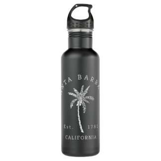 Retro Cool Santa Barbara Stainless Steel Water Bottle