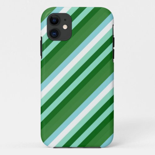 Retro cool stripes pattern iPhone 11 case