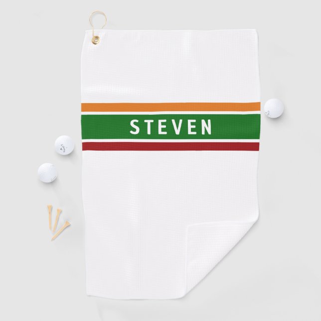Retro Corner Convenient Store Special Gas Station Golf Towel (InSitu)